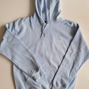 Sweat Bleu Pastel petit logo CSI